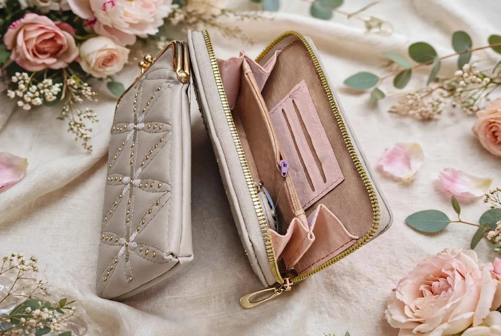 Elegant Women's Quilted Wallet
